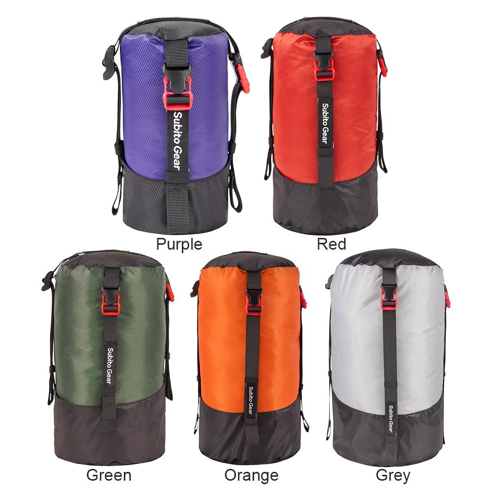 Camping-Schlafsack Kompressionssack Wasserdichter Ultraleichter Schlafsack Packsack Mehrzweck-Aufbewahrungstasche für Camping Wandern