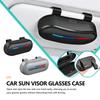 Car Glasses Holder Sun Visor Storage Case Anti-Scratch Protection Box For M M2 M3 M4 M5 M6 E46 E90 E60 F30 E39 X1 X3 X4 X5 VR7