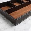Multi-function Storage Tray Leather Desktop Box Neat Arrange Key Storage  Entrance Storage