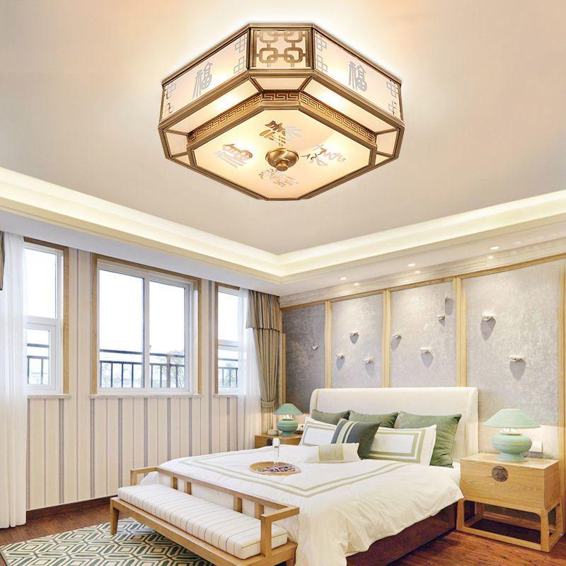 Bedroom Ceiling lights,European-style Household Modern and Simple Lamps,warm Study Lights, Dining Room Lights,living Room Lights