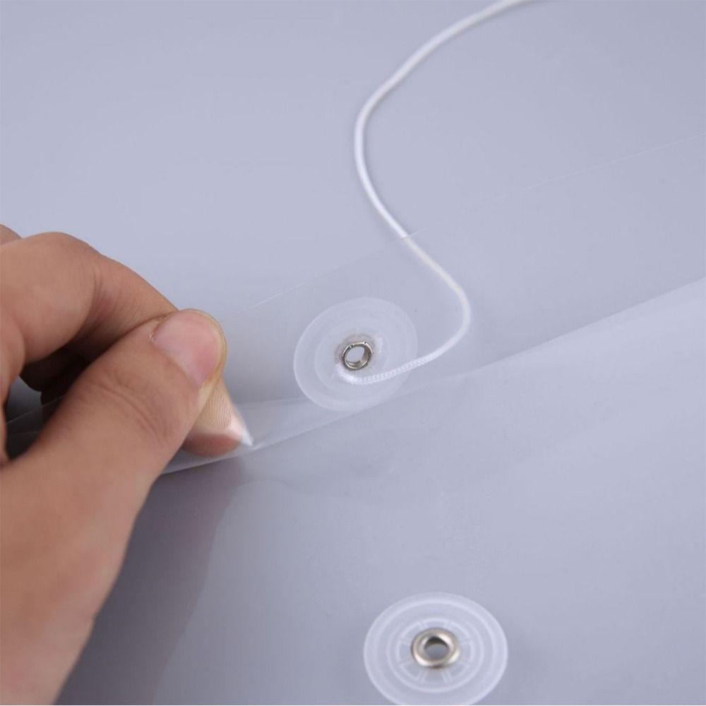 Waterproof File Bag Transparent Document Folder Thickened Card Paper File Holder  Gift