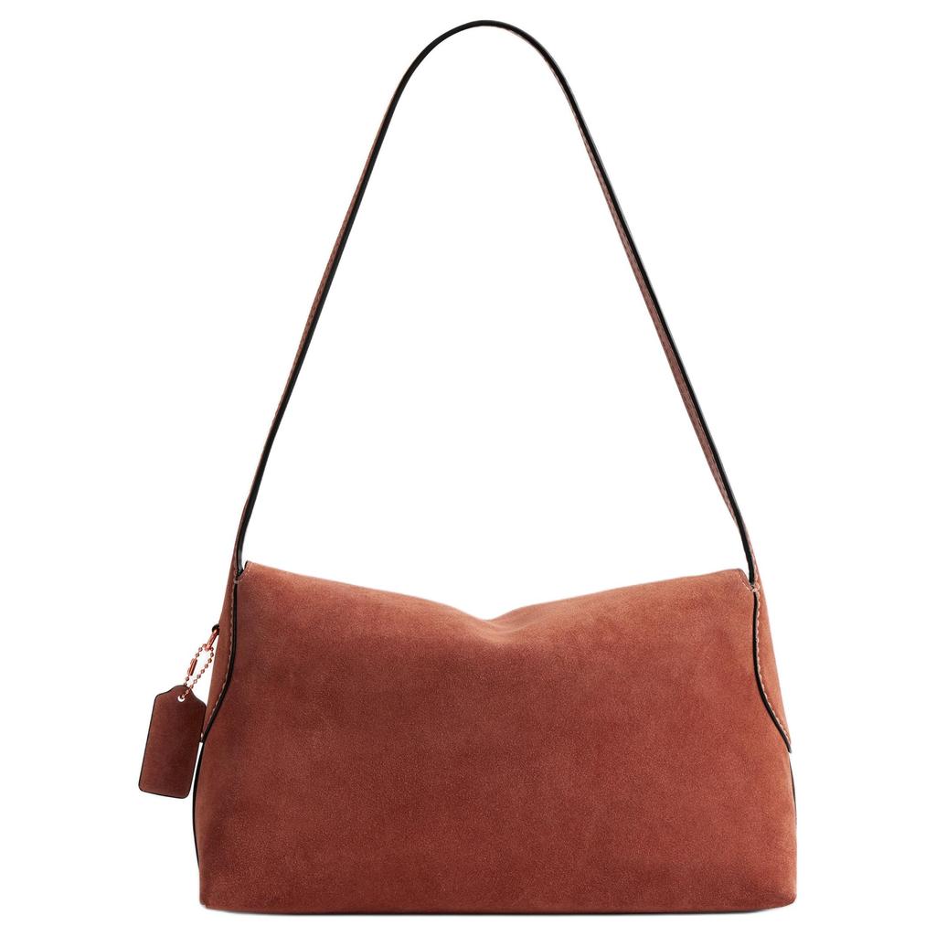 Coach Chelsea 30 Druckverschluss Schultertasche Groß Damen Handtaschen Messing Ton CEB52-B4AY