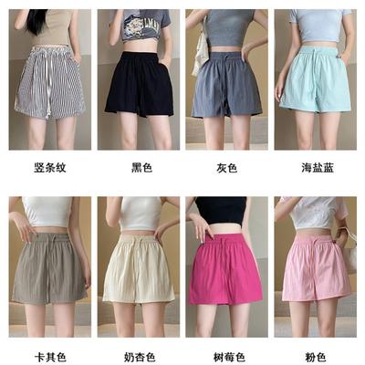 Bing Si Yamamoto Shorts Women's Summer New High-waisted Casual Wide-leg Pants Medium Pants Sports Five-point Pants