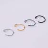European & American 316L Stainless Steel Nose Stud/Ring - Foreign Trade Jewelry 2018