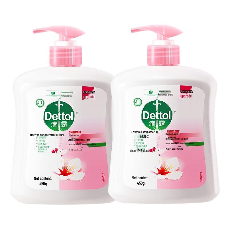 

Dettol Антибактериальное увлажняющее мыло для рук, двойная упаковка