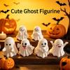 1PC Halloween Cute Ghost Mini Ornament Pen Holder To Give Gifts To Friends Creative Funny Office Desktop