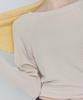 Debiweeo Soft Slit Cover-Up Devi-T0027-Oatmeal