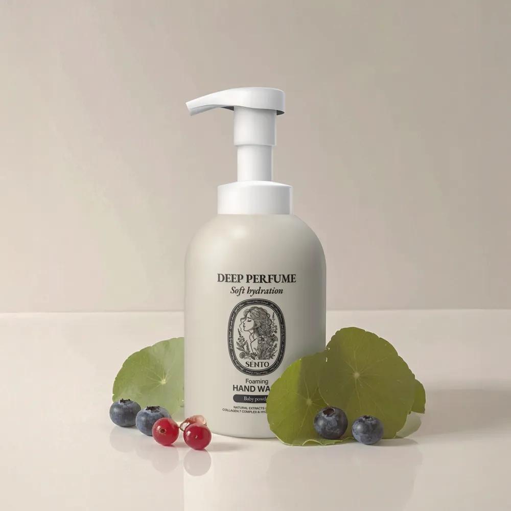 SENTO Deep Perfume Foaming Hand Wash Baby Powder Scent 510ml 2 Pieces