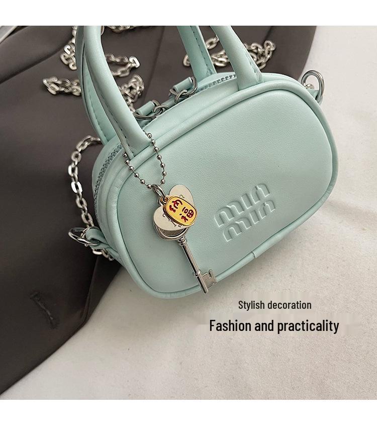2025 Frühling Damen Stilvolle Mini-Handtasche - Schlichte, vielseitige Umhänge- & Schultertasche