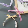 10 Yards für Schleifen Haarschmuck Geschenkverpackung 1,5cm Blumenstrauß DIY Basteln Candy-Wave Gingham-Band Karostoff