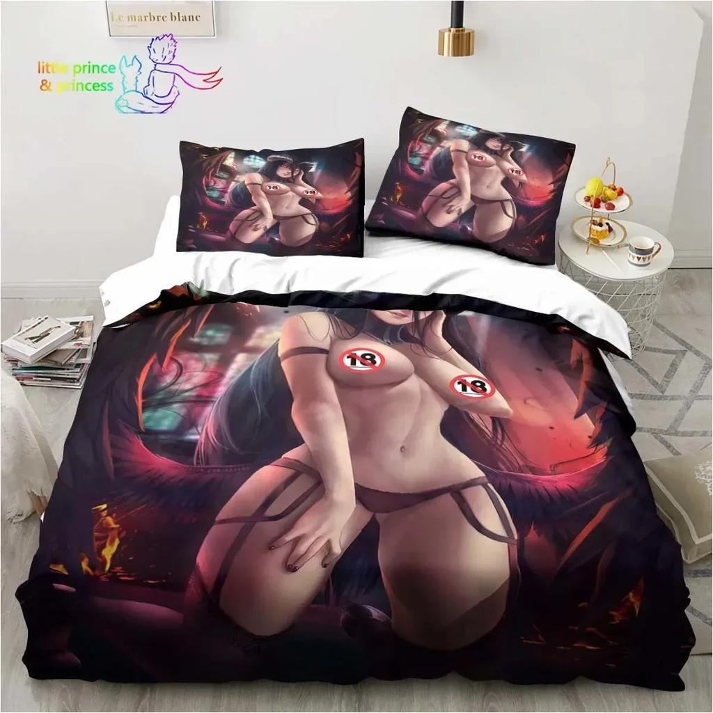 New 3D Print Albedo Overload Comfortable Duvet Quilt Cover Pillowcase Bedding Set Children Bedroom Decoration Home Textile
