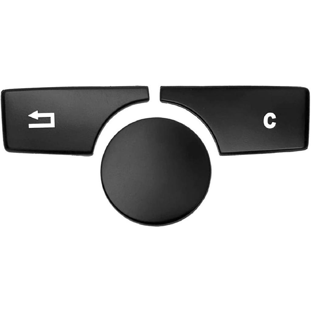 Black Car Console Multimedia Switch Button Cover Trim Sticker Compatible with Mercedes Benz A B Class CLA GLA W176 W246 C117 W117 X156(Model B)