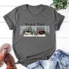 New Summer Printed T Shirt Unisex Casual Anime Harajuku T Shirt Streetwear Fashion Personality Round Neck Short Slee