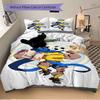 3pcs Superhero Soccer Team Bedding Set, Includes One Quilt Cover and Two Pillowcases, Bedroom and Guest Room Decoration. T723116
