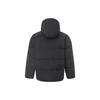 Li Ning Série Lifestyle Sportif Stock Hors Saison Doudoune Courte Ample Couleur Pure Homme Vêtements d'Extérieur Noir AYMT065-1