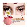 (violet) 2pcs Rouleau de Glace Pour Visage et Cou Matériau Silicone Rouleau de Soin pour la Peau du Visage Masseur Facial Rouleau de Glace pour le Visage Multicolore