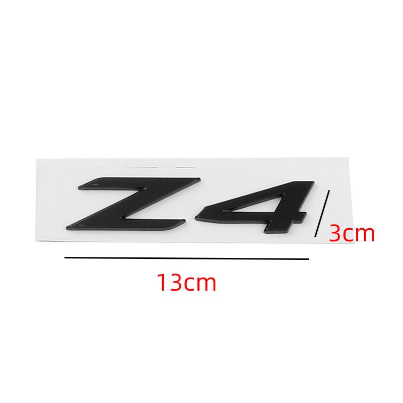 Car Rear Trunk Boot Letters Words Logo Badge Emblem Decoration Decals Sticker For BMW Z4 E85 E86 E89 G29 Styling Accessories Tn2