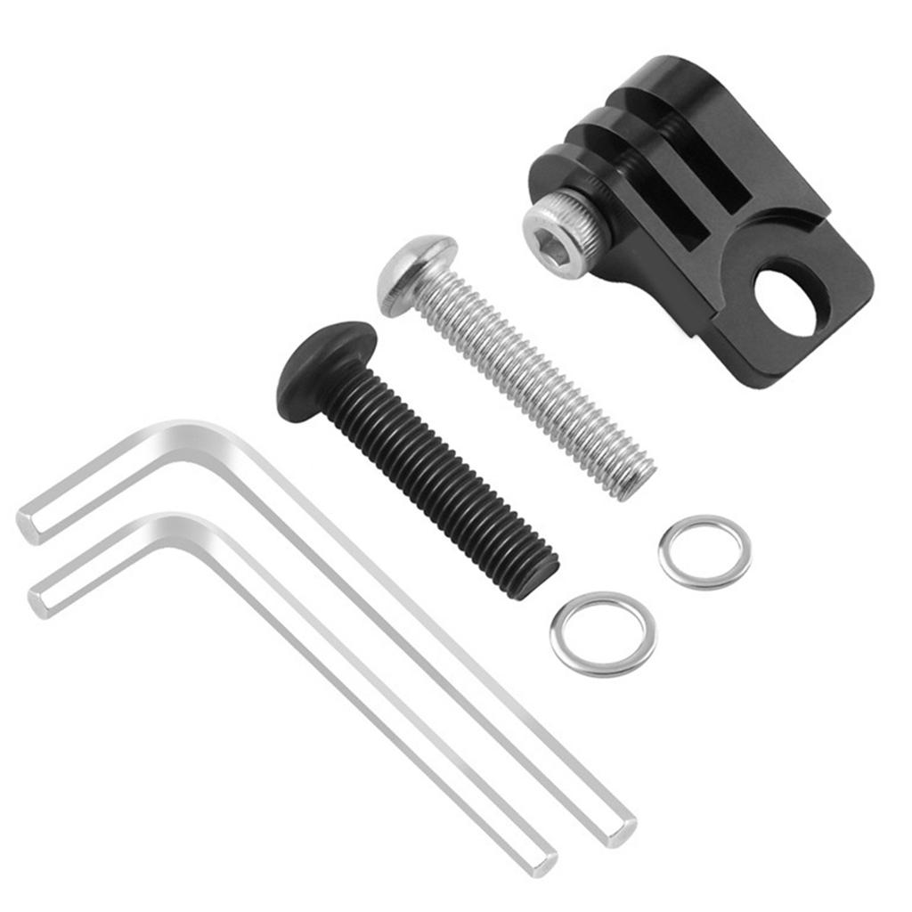 Folding Bike Computer Mount Bicycles Camera Holder Bike Lighting Lamp Mount Adapter Bike Light Base Cycling Accessory