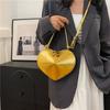Personalized Love Small Bag 2025 New Mori Soft Girl Fashion Bright Face Foreign Style Versatile Single Shoulder Messenger Love Bag