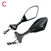 Motorcycle LED Turn Signal View Mirrors For Kawasaki ZX-6R ZX636 ZX6RR ZX10R Yamaha R1 R6 SUZUKI GSXR 600 1000