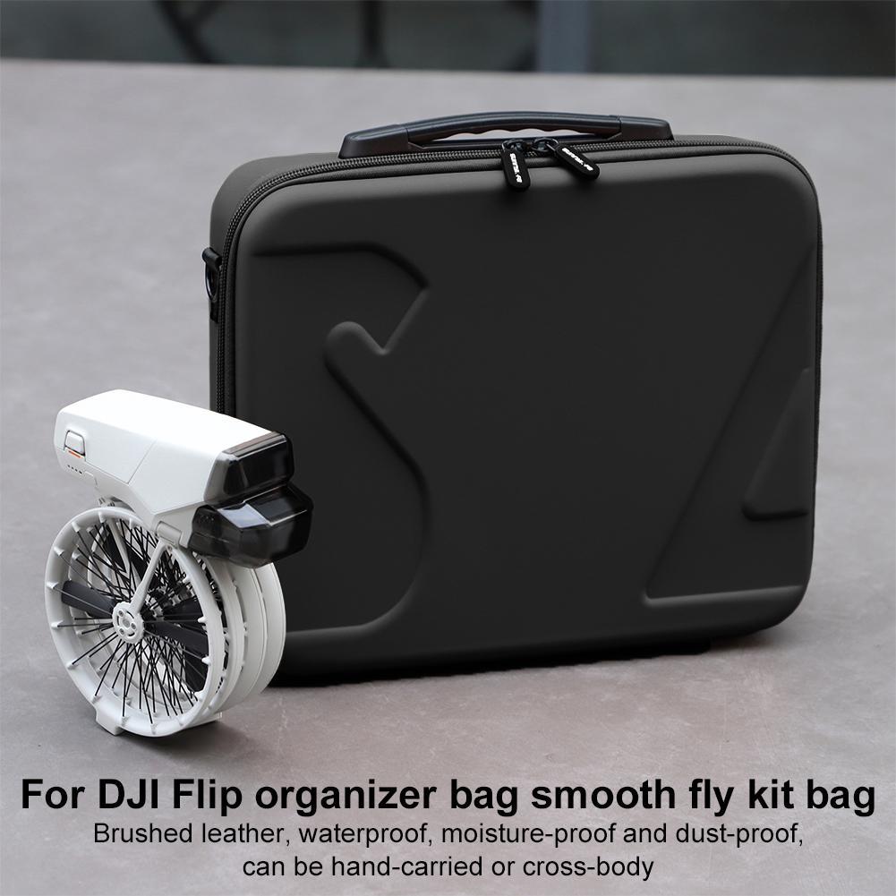 Carrying Case For DJI Flip Portable Travel Storage Bag With Adjustable Strap for DJI Flip Drone & RC-N3 RC2 Controller Accessory