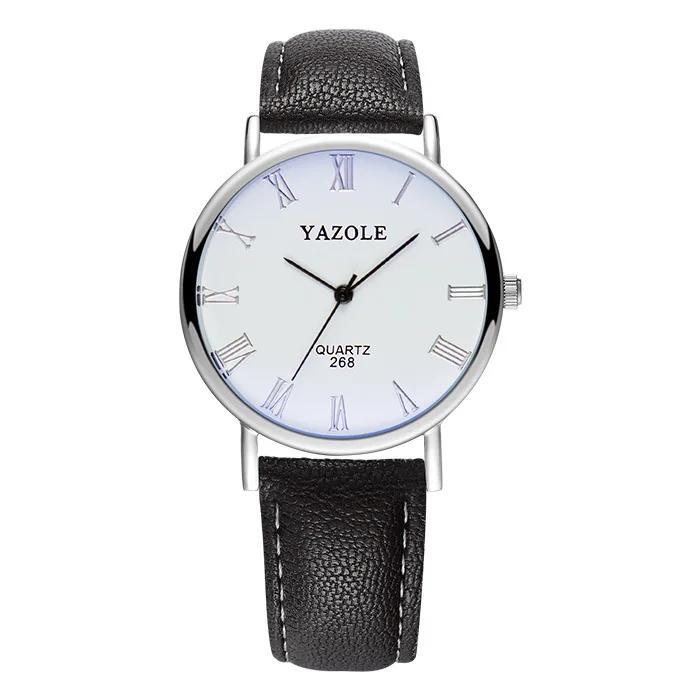 Fashion Wrist Watches for Men Top Brand Analog Men's Quartz Watches Leather Band Casual Business Men Watches Relogio Masculino