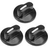 Tool Free Installation 6mm Oven Pressure Cooker Knob Covers Universal Compatibility Heatproof Plastic Ergonomic Design Secure touch Handles