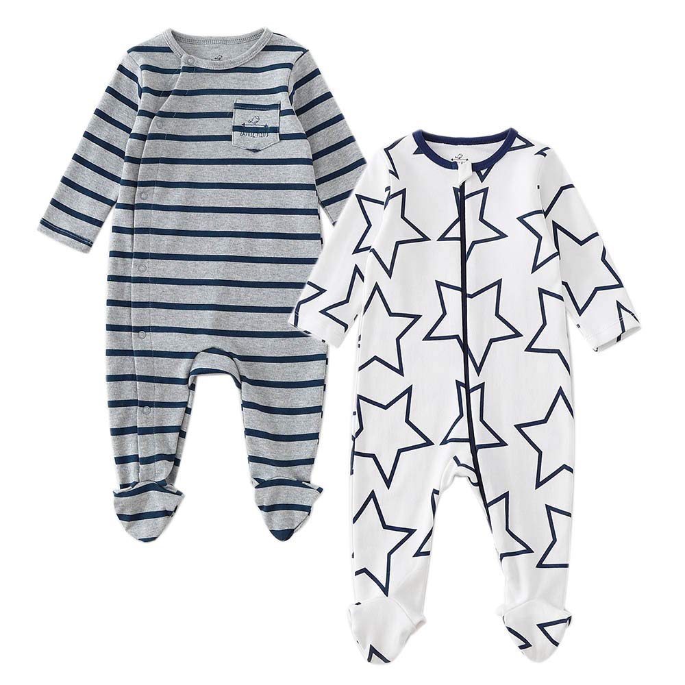 Baby nest Baby Boys and Long Sleeve Western Style Open Newborn Set Months Clothes, Girls, Coveralls, Rompers, Front, Fall/Winter Loungewear, Clothes,