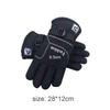 Fashion Waterproof Ski Gloves Warm Thermal Comfortable Snow Gloves Fleece Lined Winter Gloves Running