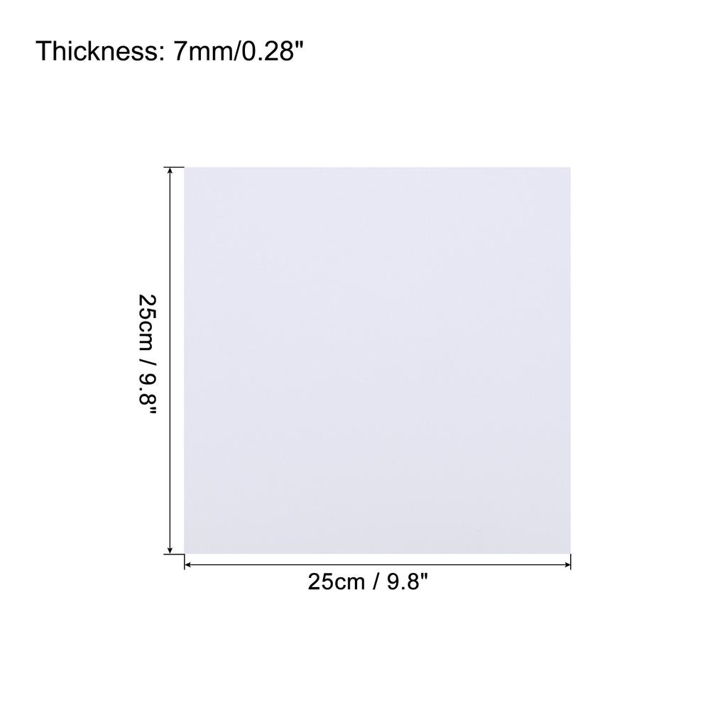 EVA Foam Sheets White Crafts Foam Sheets for Costumes, Arts and Crafts Projects Pack of 6