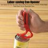 Deschizător de conserve pentru conserve cu inel, Deschizător manual cu inel pentru bucătărie, Protejează unghiile, Unealtă de deschidere ușoară pentru doze de băuturi răcoritoare și bere