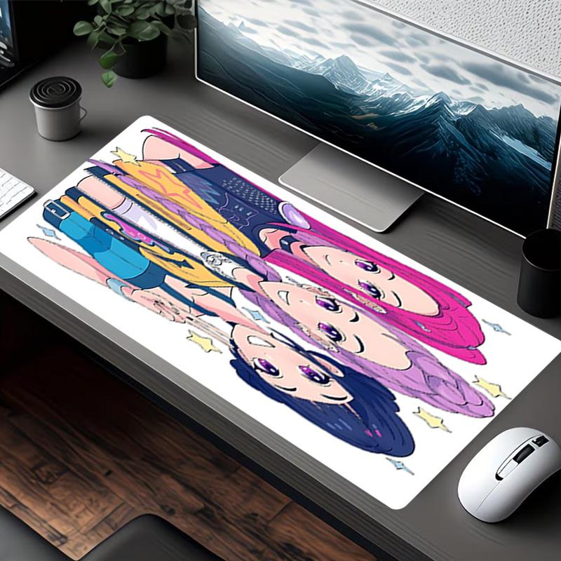 Girl Group Print Mouse Pad, for Keyboard Pad Laptop PC Mat for Office Home Use, Desk Decor, Perfect Birthday Gift for Gamers