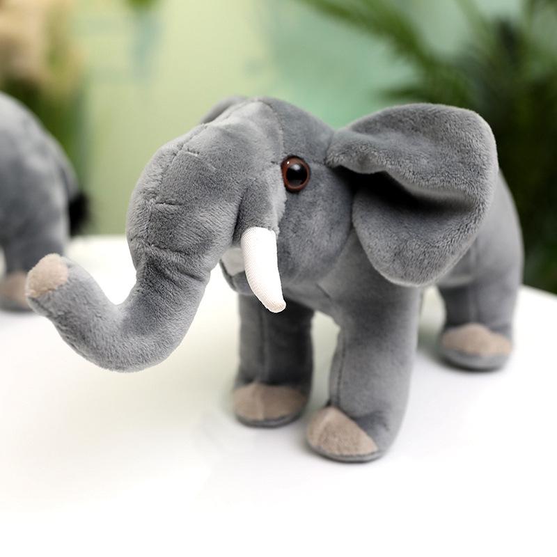

Cartoon Elephant Plush Toy – Creative Baby Mammoth Doll for Girls, Comfort Companion Rag Doll. 30 cm серый