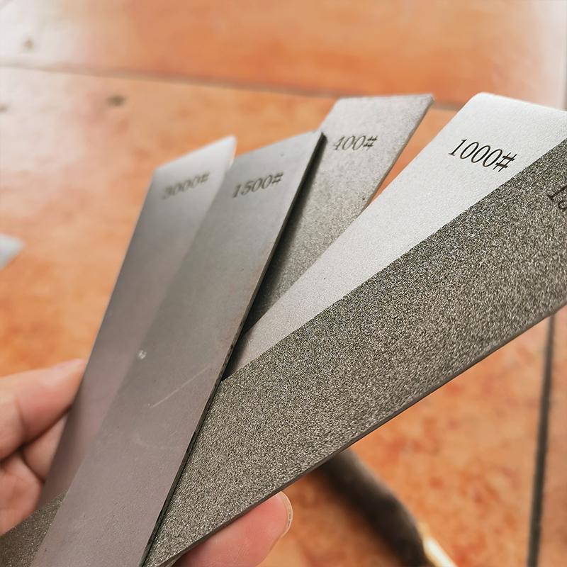 1pc-4pcs Set Large Diamond Stone No Base Bar Used Knife Sharpener Diamond Whetstone Grinding Stone Sharpening Stone Bars