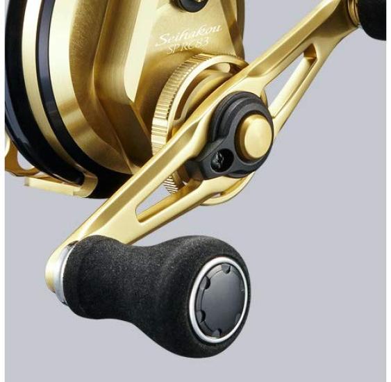 SHIMANO Black Sea Bream Reel Chinu 19 Seihakou SP RC83 Gold RIGHT Raft Fishing