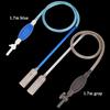 1.5m/1.7m Fish Tank Water Changer Air Pump Cleaning Tool Handheld Aquarium Gravel Cleaner Vacuum Siphon Pump With Filter Nozzle