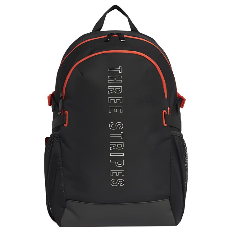 Adidas Large Capacity Recycled Polyester Backpack Men Backpacks Black GG1045 Black