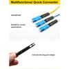 ONTi SC Optic Fiber Fast Connector UPC/APC Embedded Fiber Optic Connector Quick Connector Cold FTTH SC Single Mode Adapter