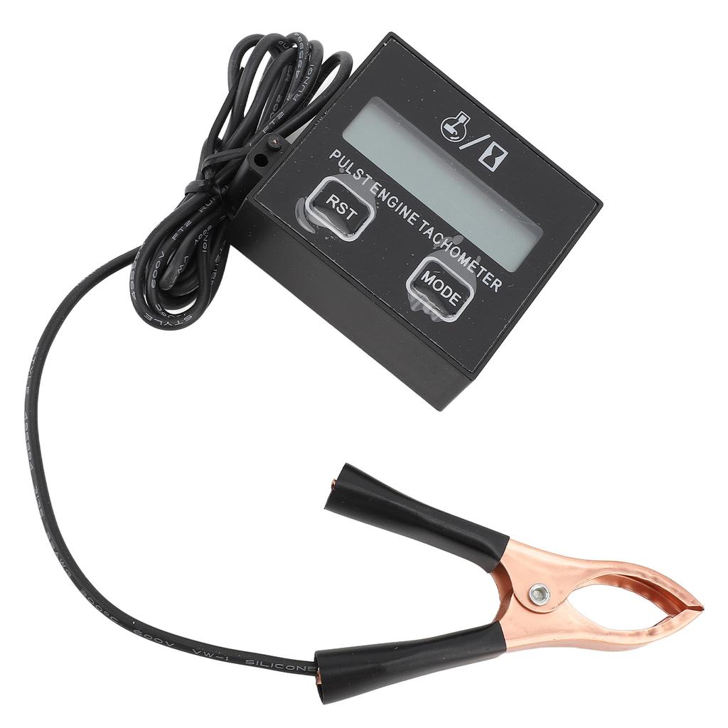Obrotomierz silnika impulsowego Mały cyfrowy wyświetlacz LCD Prędkościomierz 30000 obr./min do kosiarki piły łańcuchowej