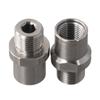 Bike Pedal Adapters Stainless Steel Pedal Adapter Fit 1/2 Inch Pedals And 9/16 Inch Cranks Cycling Accessories