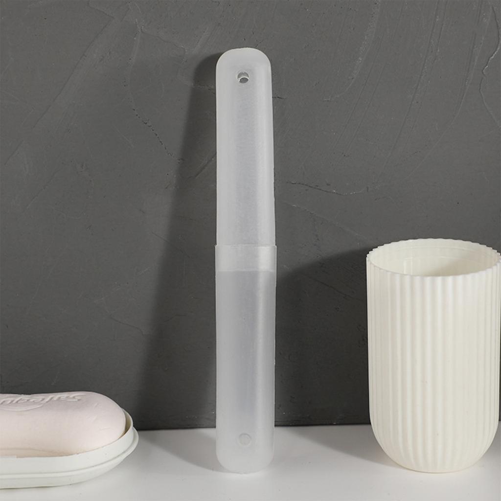 Toothbrush Storage Box Tooth Brush Box Holder Cover Travel Storage Dust-proof Case Portable Portable Travel Toothbrush Case