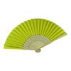 Silk Folding Fan Bamboo Lightweight Hand Fans with Organza Bags Wedding Guests Fans Party Decoration