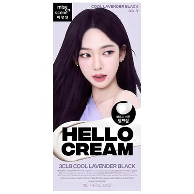 New Hello Creme Haarfarbe, Cool Lavender Black, 1 Stück