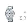 Men Silver Watch MTP-1384D-7A2-