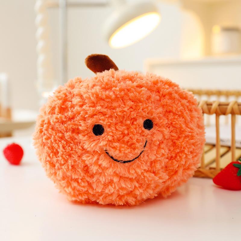 Fruit Plush Toy Simulation Durian Cute Doll Small Doll Eight Inch Grab Machine Wedding Throwing Doll