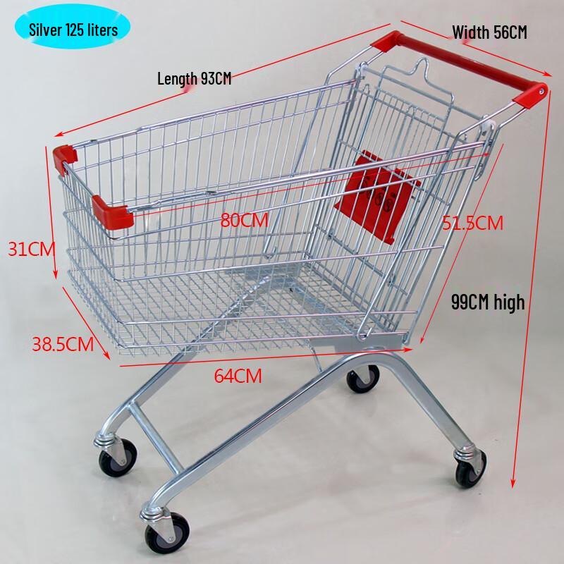 Foldable Metal Shopping Cart