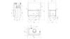 Steel Fireplace KRATKI NADIA Left 14 kW Ø 200 Lift-up Self Closing Door