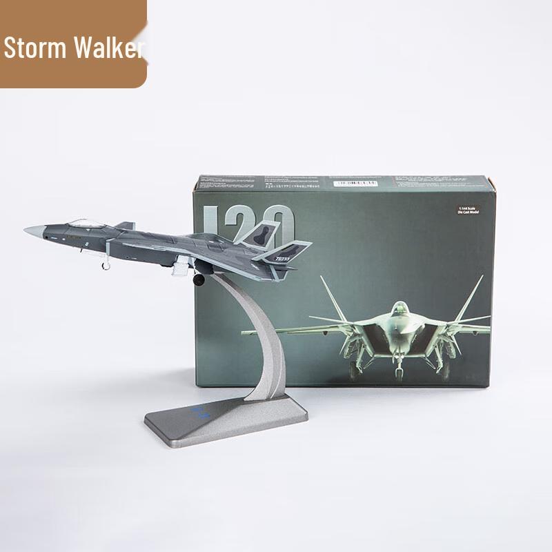 J-20 Fighter Jet Model (1:144 Scale)