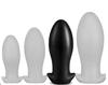 Plug DRAKAR EGG L 14 X 6.3cm Black - EggPlay - Plugs M/L - Width + 3 Cm