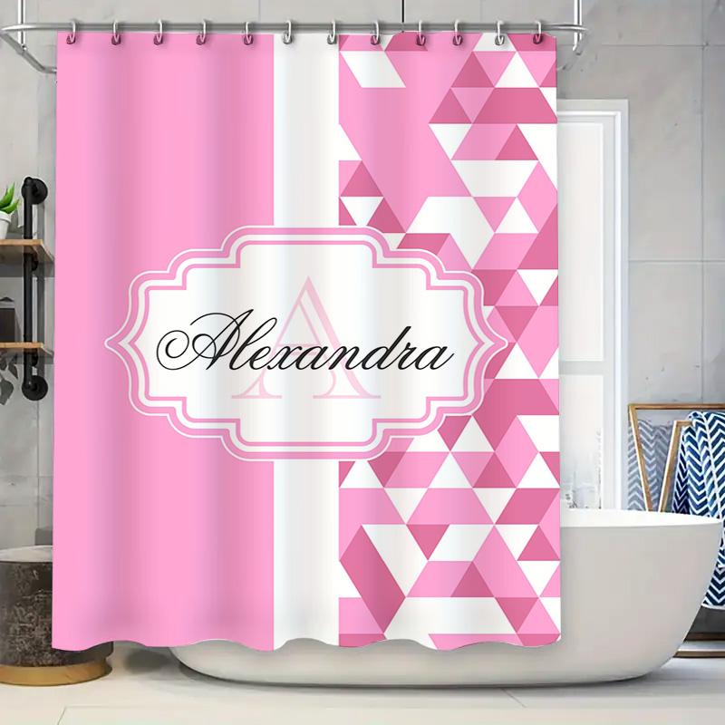 

Colorful Shower Curtain Seaside Waves and Palm Trees Print for Bathroom Decor Modern Waterproof Fabric Shower Curtains for Home 90x180cm